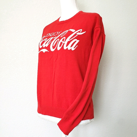 Coca Cola Sweater Red S - Picture 4 of 8